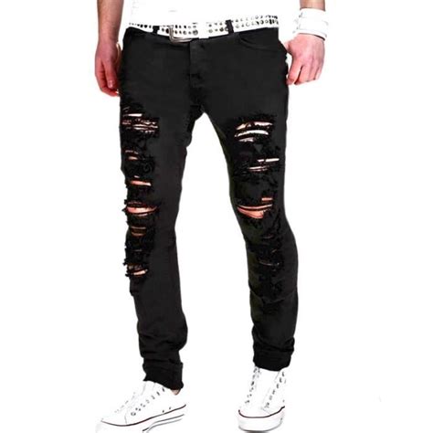 jeans troué|Jeans Déchirés Homme 